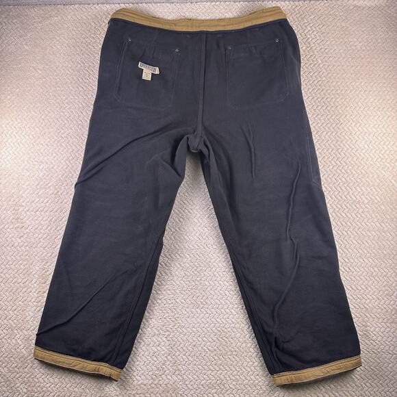 Duluth Trading Co. Men's Carpenter Outdoors 44x30 Heavy Fleece Lined Pants Gray - Picture 6 of 16